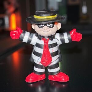 1995 Vintage McDonalds Happy Meal Hamburgler Toy A33